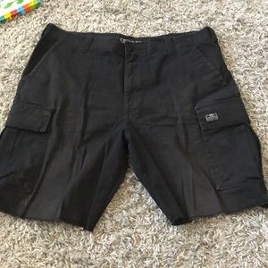 Nike Sportswear sz 34 distressed cargo shorts